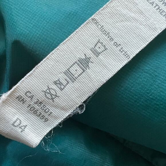 Lululemon Down Puffer Jacket Womens Size 10 Green - Picture 4 of 16